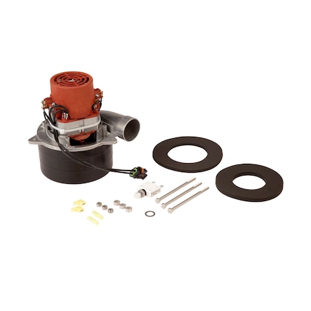 Nobles/Tennant VAC MOTOR ASSEMBLY - TD 36V 3STG 5.7 AMETEK, INCLUDES DELPHI 630 PLUG AND VAC GASKET 9004054